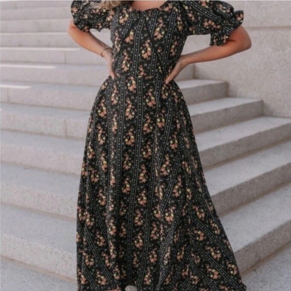 Ivy City Co Black Charlotte Dress